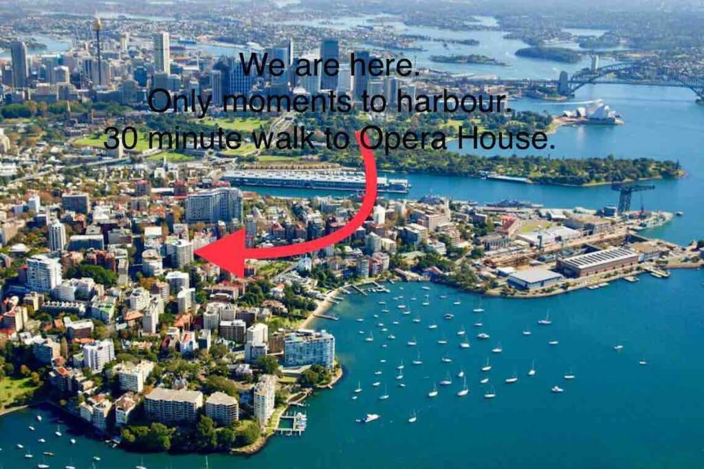 Harbourside Style, 2 Bed, A/C, Pool -Elizabeth Bay Διαμέρισμα Σίδνεϊ Εξωτερικό φωτογραφία